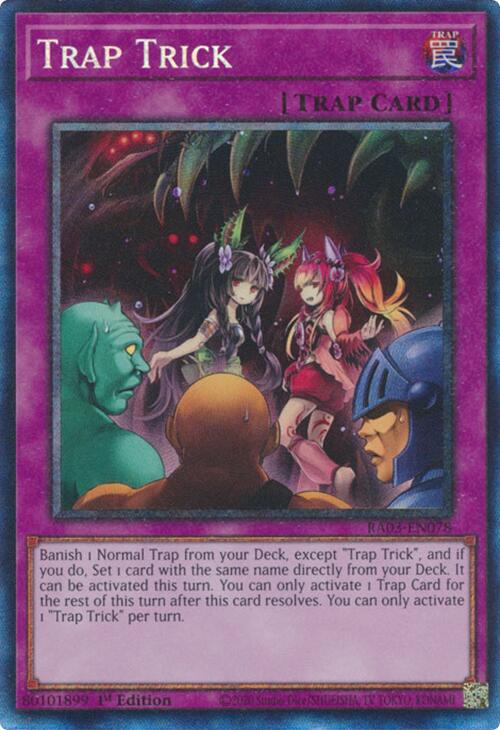 Trap Trick (CR) [RA03-EN078] Prismatic Collector's Rare | Card Merchant Takapuna