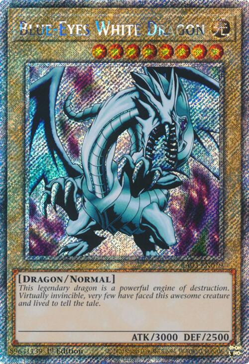 Blue-Eyes White Dragon (Platinum Secret Rare) [RA03-EN079] Platinum Secret Rare | Card Merchant Takapuna