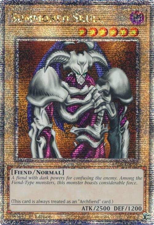 Summoned Skull (Quarter Century Secret Rare) [RA03-EN086] Quarter Century Secret Rare | Card Merchant Takapuna