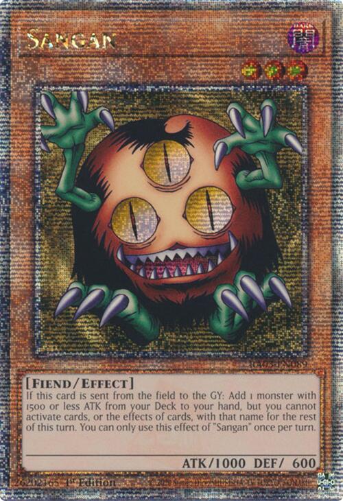 Sangan (Quarter Century Secret Rare) [RA03-EN089] Quarter Century Secret Rare | Card Merchant Takapuna