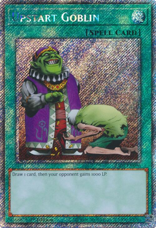 Upstart Goblin (Platinum Secret Rare) [RA03-EN096] Platinum Secret Rare | Card Merchant Takapuna