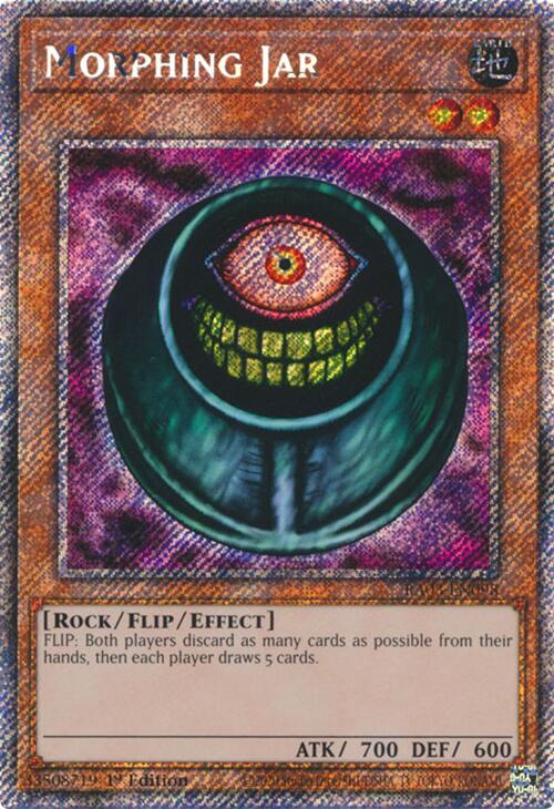 Morphing Jar (Platinum Secret Rare) [RA03-EN098] Platinum Secret Rare | Card Merchant Takapuna