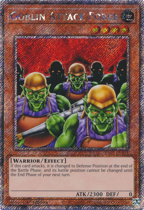 Goblin Attack Force (Platinum Secret Rare) [RA03-EN101] Platinum Secret Rare | Card Merchant Takapuna