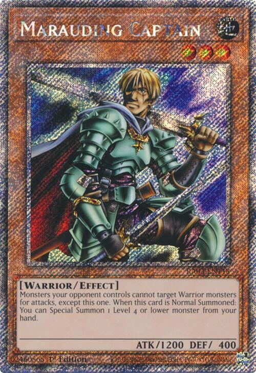 Marauding Captain (Platinum Secret Rare) [RA03-EN118] Platinum Secret Rare | Card Merchant Takapuna