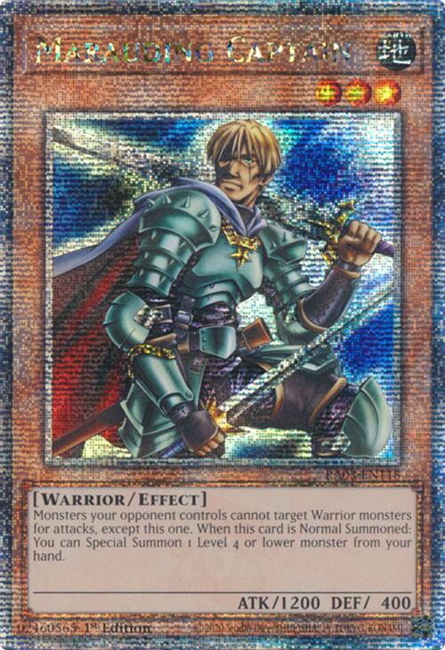 Marauding Captain (Quarter Century Secret Rare) [RA03-EN118] Quarter Century Secret Rare | Card Merchant Takapuna