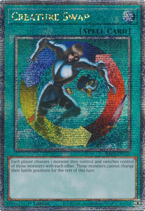 Creature Swap (Quarter Century Secret Rare) [RA03-EN120] Quarter Century Secret Rare | Card Merchant Takapuna