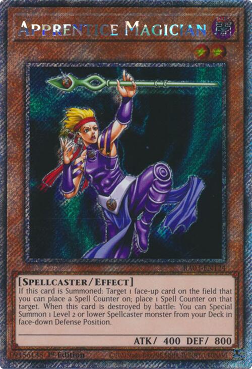 Apprentice Magician (Platinum Secret Rare) [RA03-EN124] Platinum Secret Rare | Card Merchant Takapuna