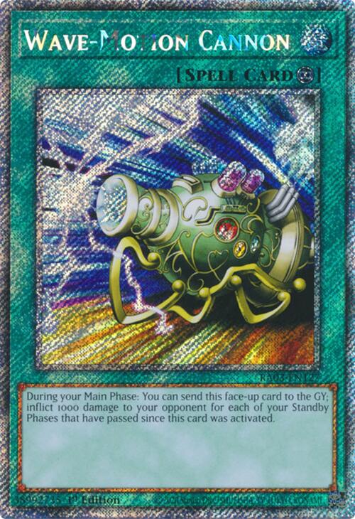 Wave-Motion Cannon (Platinum Secret Rare) [RA03-EN127] Platinum Secret Rare | Card Merchant Takapuna