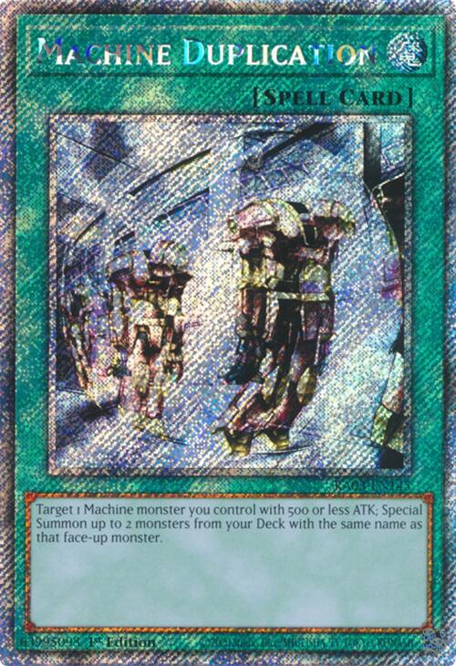 Machine Duplication (Platinum Secret Rare) [RA03-EN145] Platinum Secret Rare | Card Merchant Takapuna