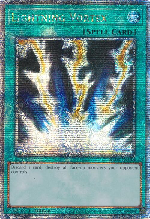 Lightning Vortex (Quarter Century Secret Rare) [RA03-EN148] Quarter Century Secret Rare | Card Merchant Takapuna