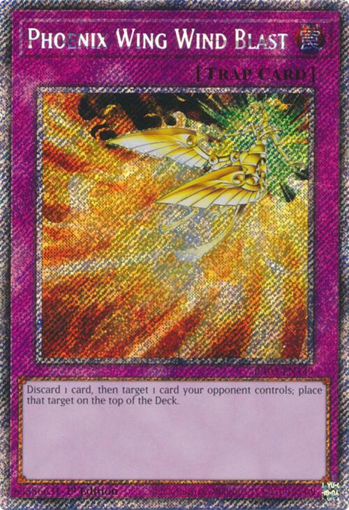 Phoenix Wing Wind Blast (Platinum Secret Rare) [RA03-EN149] Platinum Secret Rare | Card Merchant Takapuna