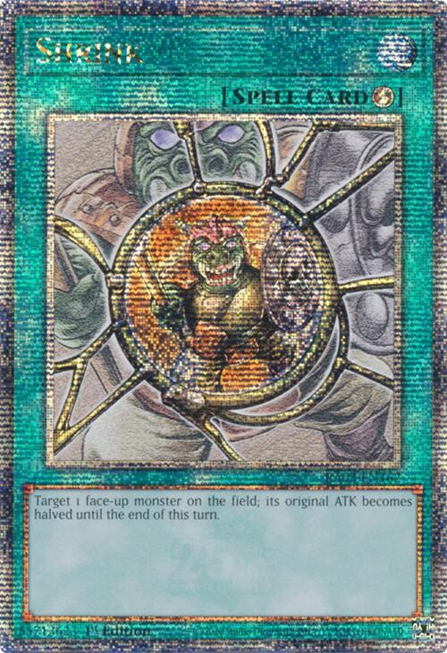 Shrink (Quarter Century Secret Rare) [RA03-EN162] Quarter Century Secret Rare | Card Merchant Takapuna