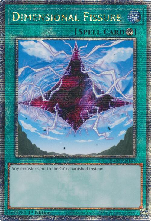 Dimensional Fissure (Quarter Century Secret Rare) [RA03-EN163] Quarter Century Secret Rare | Card Merchant Takapuna