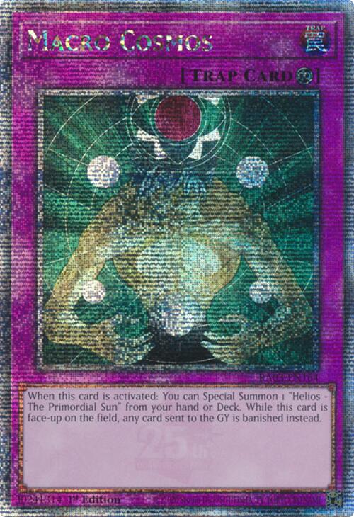 Macro Cosmos (Quarter Century Secret Rare) [RA03-EN164] Quarter Century Secret Rare | Card Merchant Takapuna