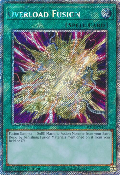 Overload Fusion (Platinum Secret Rare) [RA03-EN169] Platinum Secret Rare | Card Merchant Takapuna