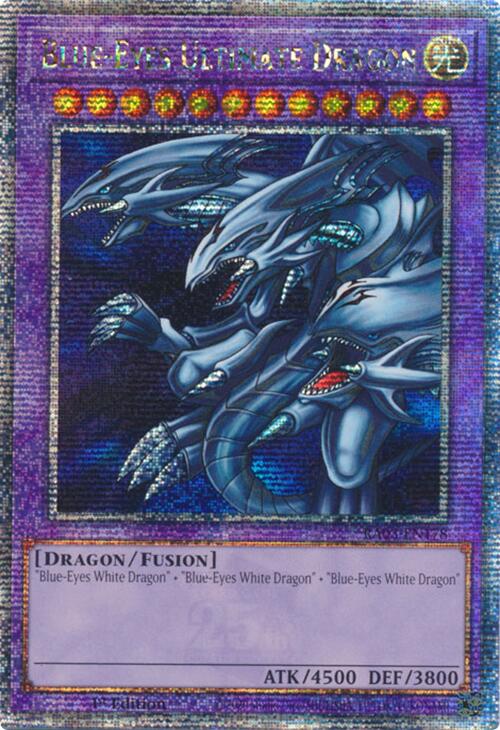 Blue-Eyes Ultimate Dragon (Quarter Century Secret Rare) [RA03-EN178] Quarter Century Secret Rare | Card Merchant Takapuna