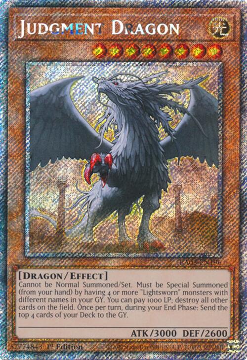 Judgment Dragon (Platinum Secret Rare) [RA03-EN196] Platinum Secret Rare | Card Merchant Takapuna