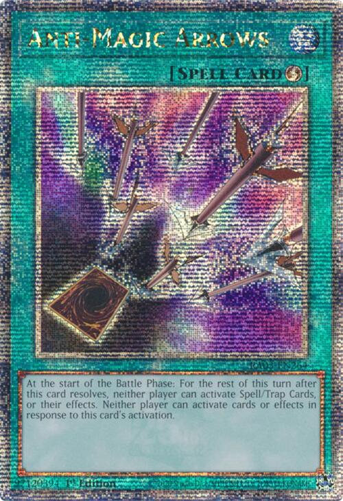 Anti-Magic Arrows (Quarter Century Secret Rare) [RA03-EN264] Quarter Century Secret Rare | Card Merchant Takapuna