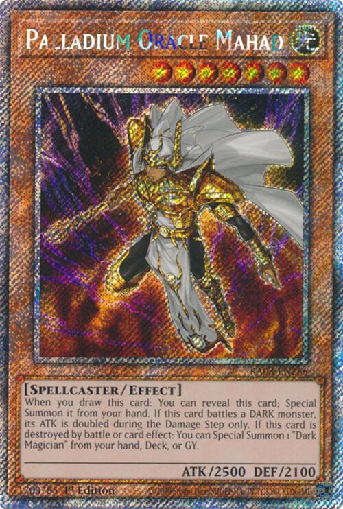 Palladium Oracle Mahad (Platinum Secret Rare) [RA03-EN266] Platinum Secret Rare | Card Merchant Takapuna