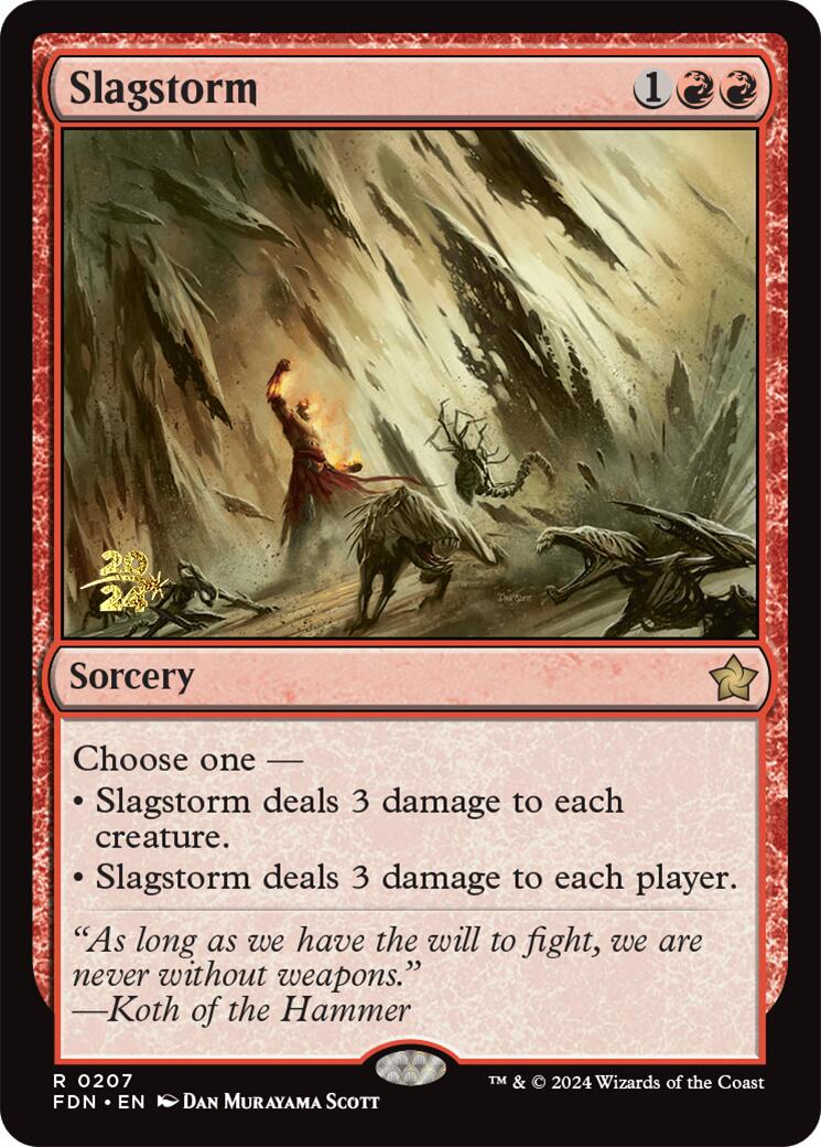 Slagstorm [Foundations Prerelease Promos] | Card Merchant Takapuna