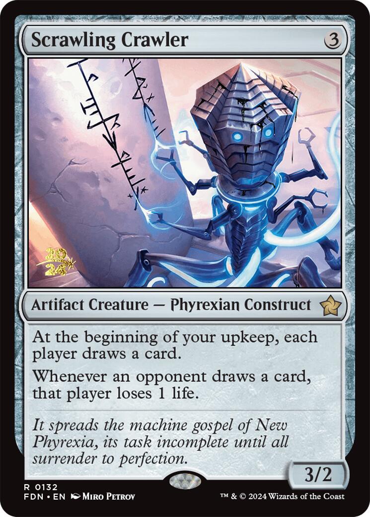 Scrawling Crawler [Foundations Prerelease Promos] | Card Merchant Takapuna