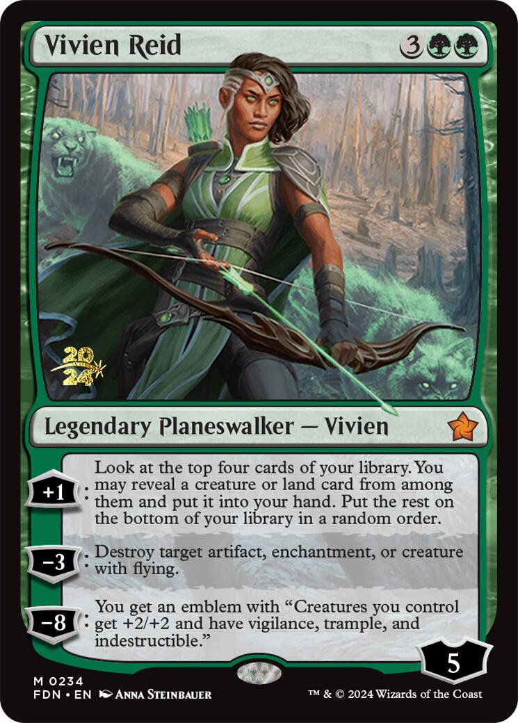 Vivien Reid [Foundations Prerelease Promos] | Card Merchant Takapuna