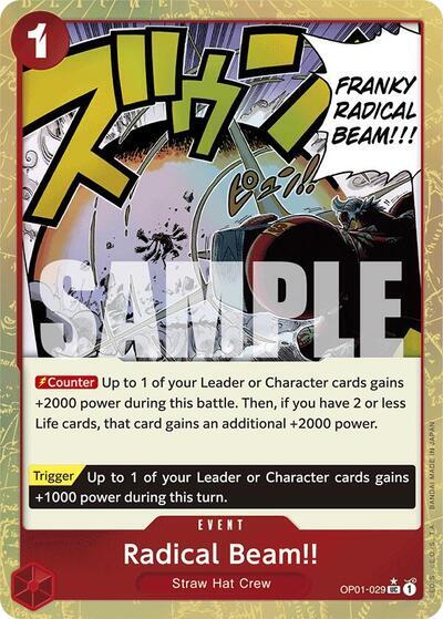 Radical Beam!! [Premium Booster] | Card Merchant Takapuna