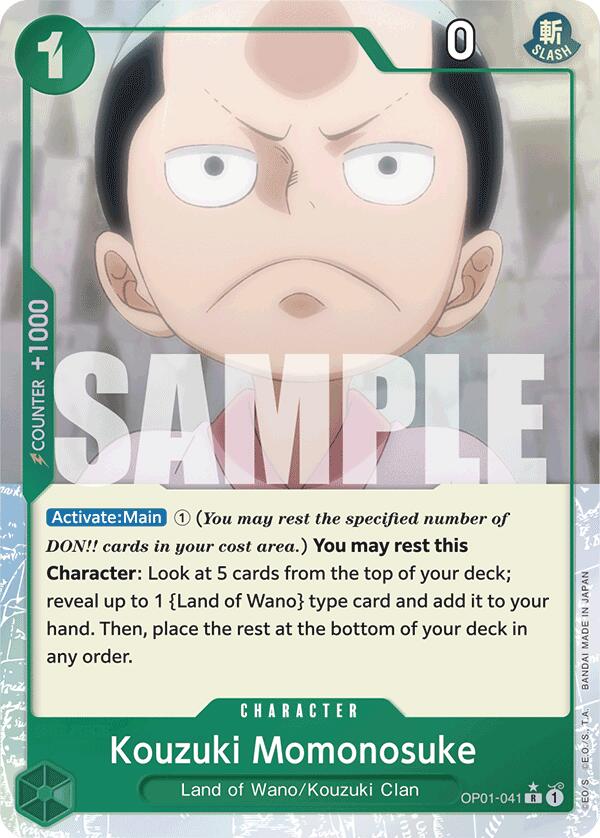 Kouzuki Momonosuke (Extended Art) [Premium Booster] | Card Merchant Takapuna