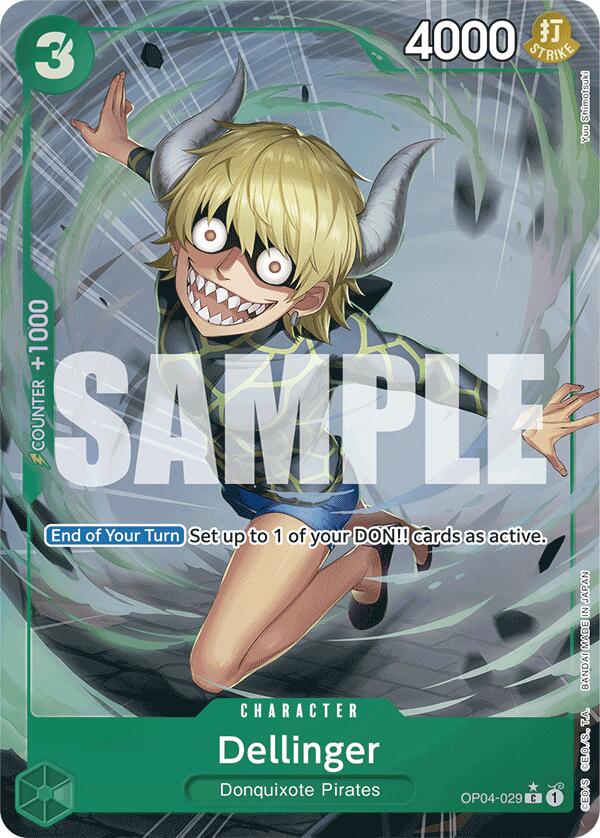 Dellinger (Full Art) [Premium Booster -The Best-] | Card Merchant Takapuna