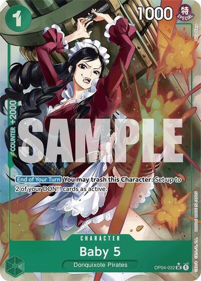 Baby 5 (OP04-032) (Full Art) [Premium Booster -The Best-] | Card Merchant Takapuna