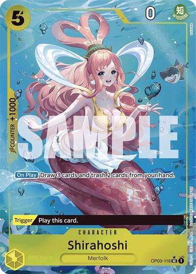 Shirahoshi (OP03-116) (Full Art) [Premium Booster -The Best-] | Card Merchant Takapuna