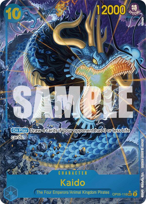 Kaido (OP05-118) (Alternate Art) [Premium Booster -The Best-] | Card Merchant Takapuna