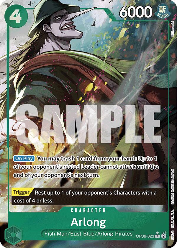 Arlong (Full Art) [Premium Booster -The Best-] | Card Merchant Takapuna