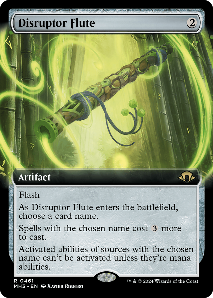 Disruptor Flute (Extended Art) [Modern Horizons 3] | Card Merchant Takapuna