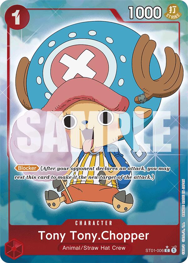 Tony Tony.Chopper (ST01-006) (Full Art) [Premium Booster -The Best-] | Card Merchant Takapuna