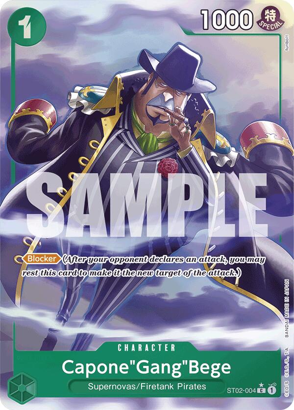 Capone"Gang"Bege (ST02-004) (Alternate Art) [Premium Booster -The Best-] | Card Merchant Takapuna