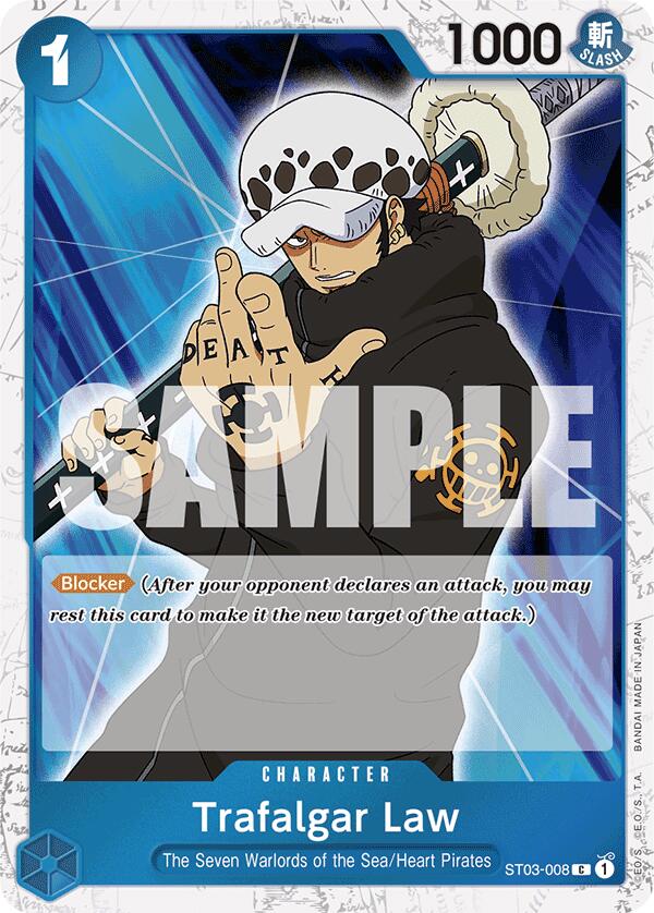 Trafalgar Law (ST03-008) (Jolly Roger Foil) [Premium Booster -The Best-] | Card Merchant Takapuna