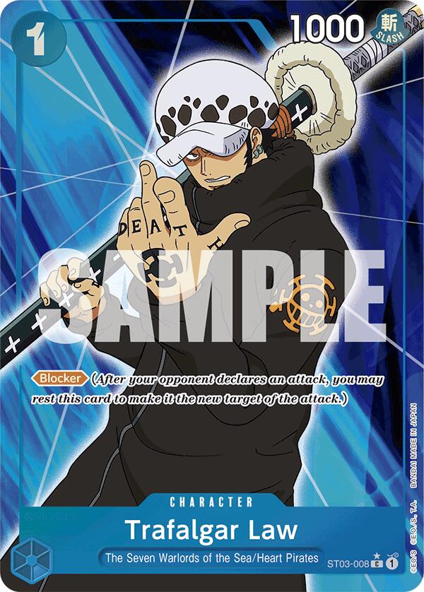 Trafalgar Law (ST03-008) (Full Art) [Premium Booster -The Best-] | Card Merchant Takapuna