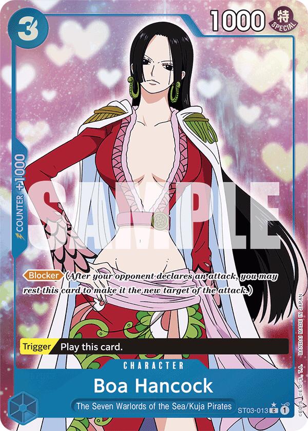 Boa Hancock (ST03-013) (Full Art) [Premium Booster -The Best-] | Card Merchant Takapuna