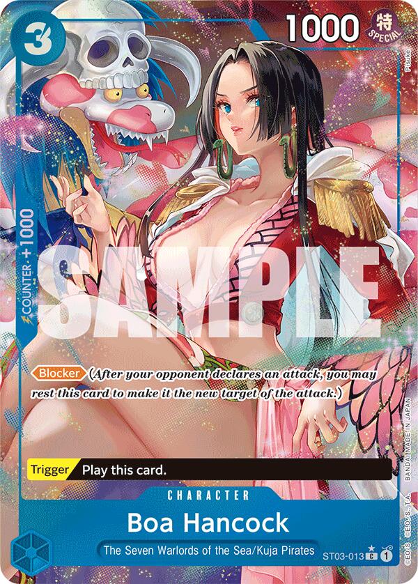 Boa Hancock (ST03-013) (Alternate Art) [Premium Booster -The Best-] | Card Merchant Takapuna