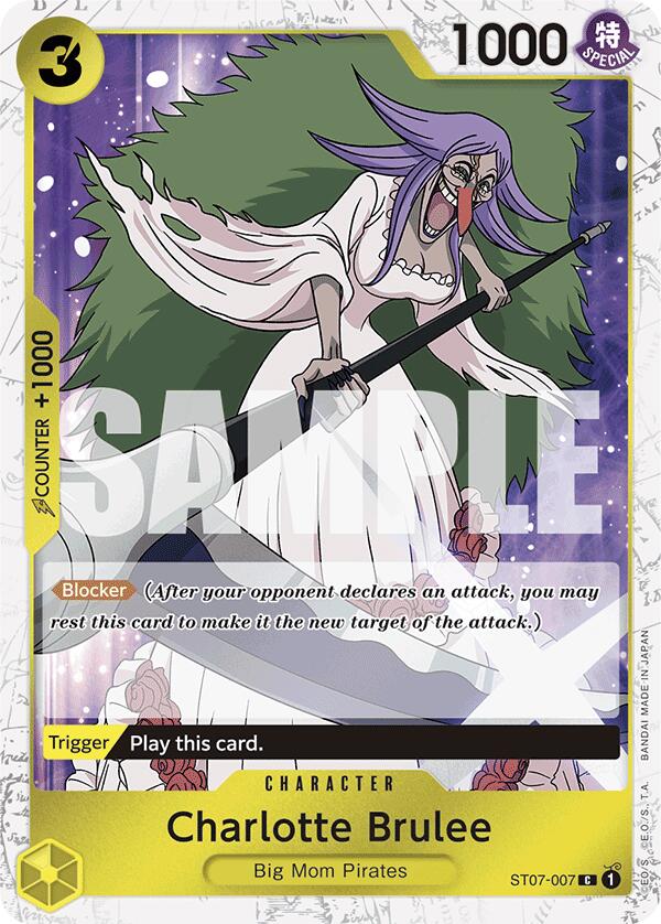 Charlotte Brulee (Jolly Roger Foil) [Premium Booster -The Best-] | Card Merchant Takapuna