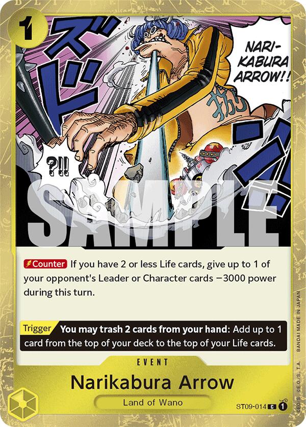 Narikabura Arrow (Jolly Roger Foil) [Premium Booster -The Best-] | Card Merchant Takapuna