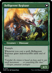 Invasion of Ixalan // Belligerent Regisaur [March of the Machine] | Card Merchant Takapuna