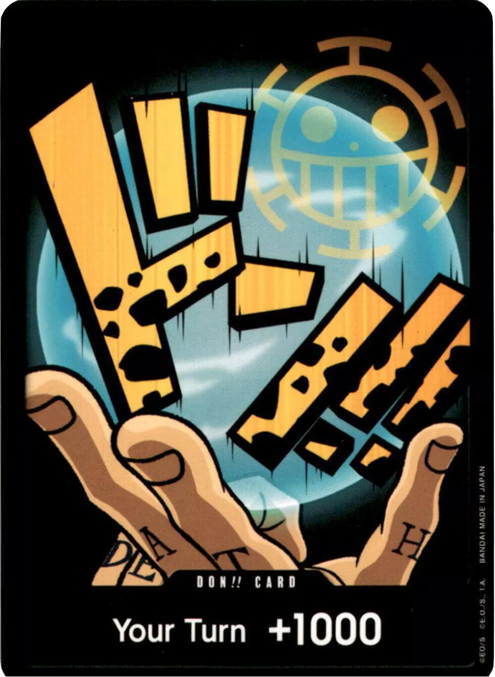 DON!! Card (Trafalgar Law) [Premium Booster -The Best-] | Card Merchant Takapuna