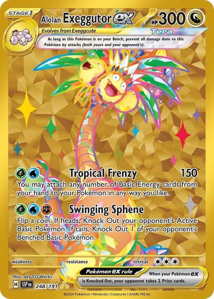 Alolan Exeggutor ex (248/191) [Scarlet & Violet: Surging Sparks] | Card Merchant Takapuna