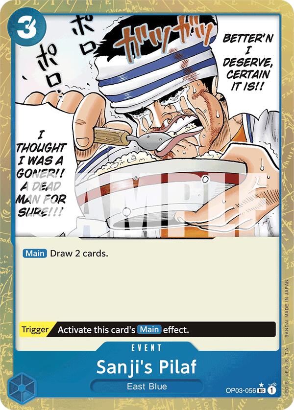 Sanji's Pilaf (Textured Foil) [Premium Booster -The Best-] | Card Merchant Takapuna