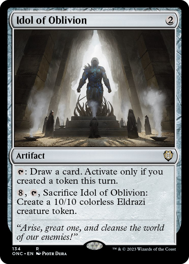 Idol of Oblivion [Phyrexia: All Will Be One Commander] | Card Merchant Takapuna