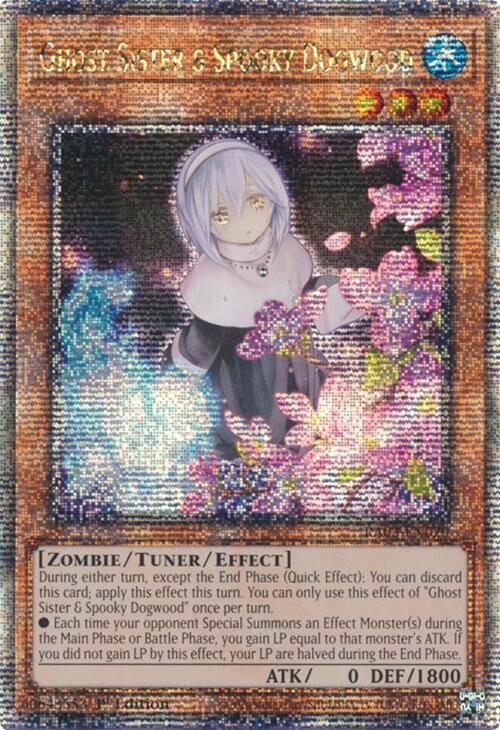 Ghost Sister & Spooky Dogwood (Alternate Art) (Quarter Century Secret Rare) [RA03-EN020] Quarter Century Secret Rare | Card Merchant Takapuna