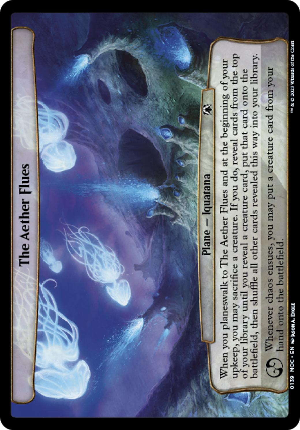 The Aether Flues [March of the Machine Commander] | Card Merchant Takapuna