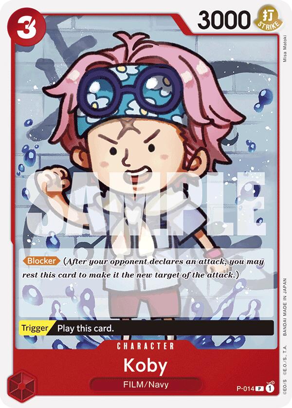 Koby (Reprint) [Premium Booster -The Best-] | Card Merchant Takapuna